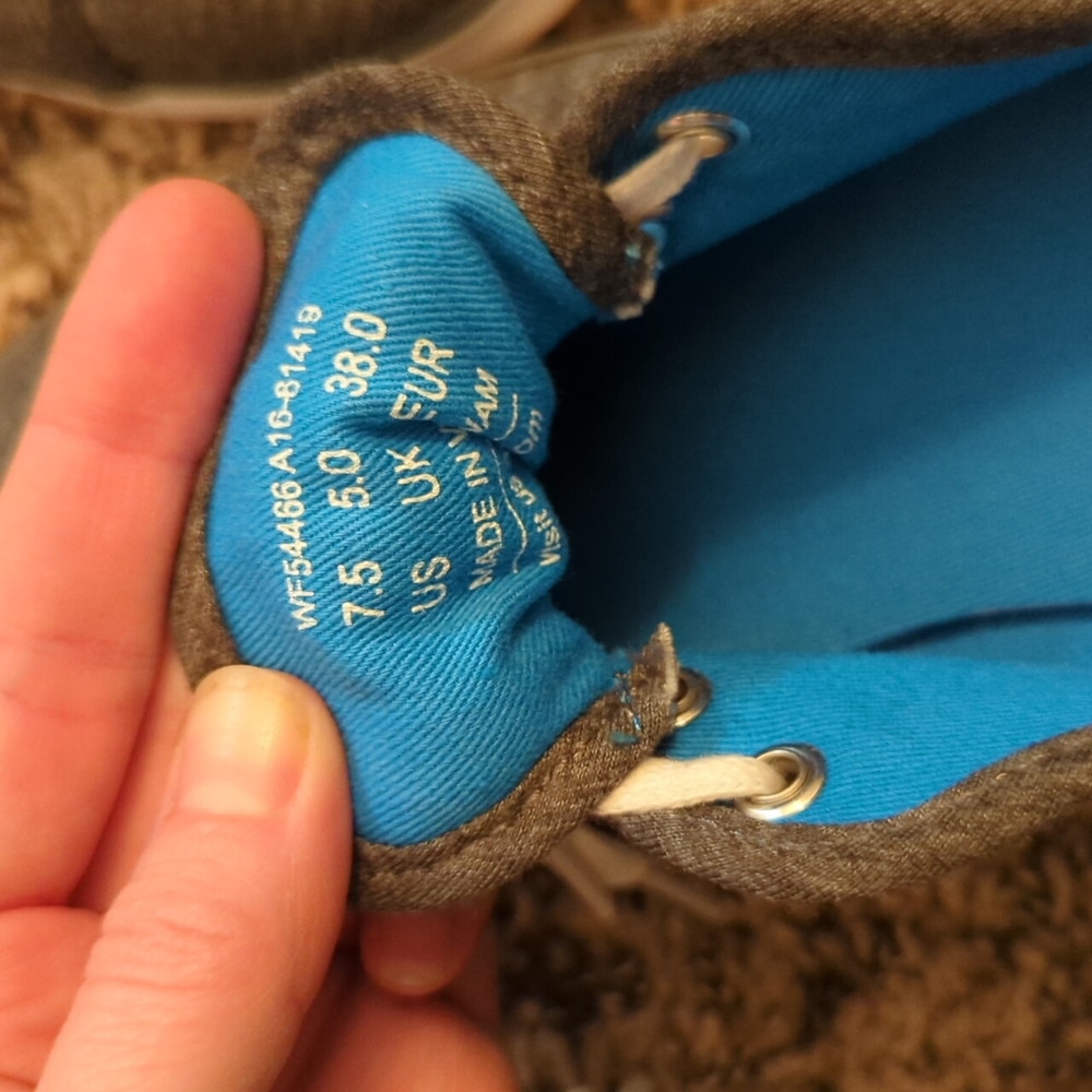 Grey Keds size 7.5 - Picture 2 of 2